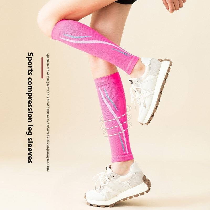 Marvellboss® Blade - Sports Compression Leg Warmer Running Fitness Skipping Rope Long Tube Leg Gaurd Set