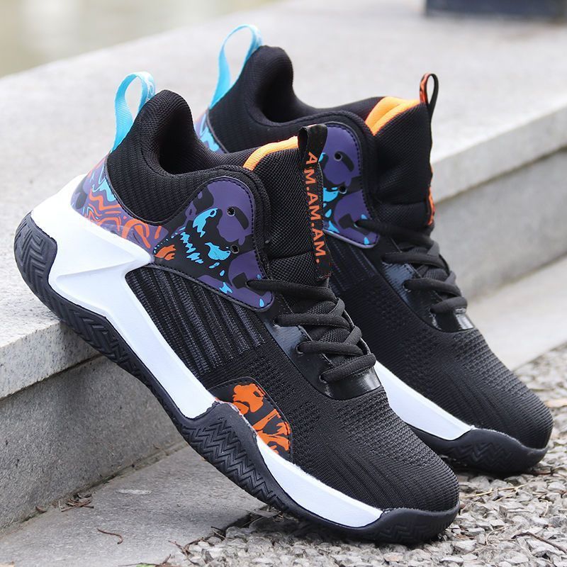 Marvellboss® Galactus -Basketball Men's Breathable Sneaker Outdoor Middle High Top Non-slip Shoes